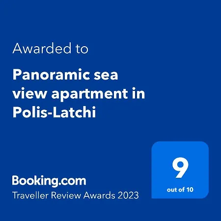 Panoramic Sea View In Polis-latchi 아파트 *